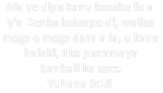 Bibulu tɛmɛsira: Yuhana 3:16